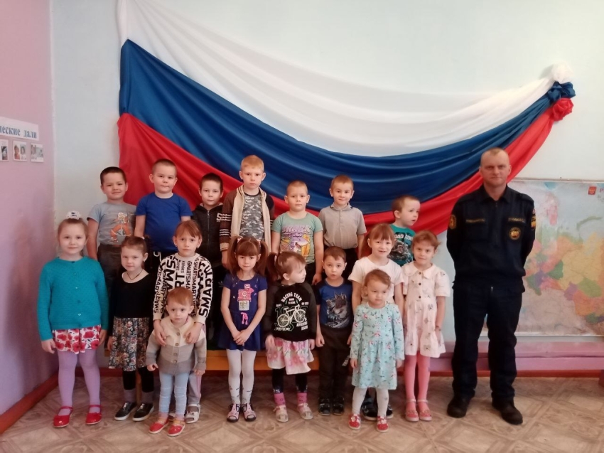 Пожарные «Забайкалпожспас» провели профилактическую работу в детских садах